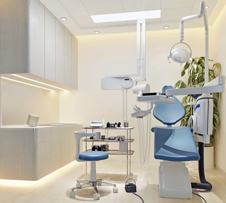 Le purificateur d'air Shield Compact est une solution efficace en cabinet dentaire pour protéger la santé des dentistes et de leurs patients