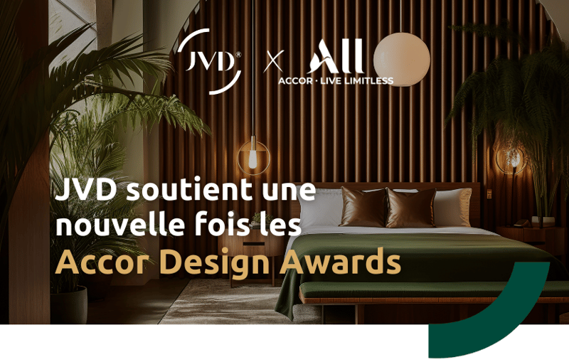 JVD soutient une nouvelle fois les  Accor Design Awards (1)