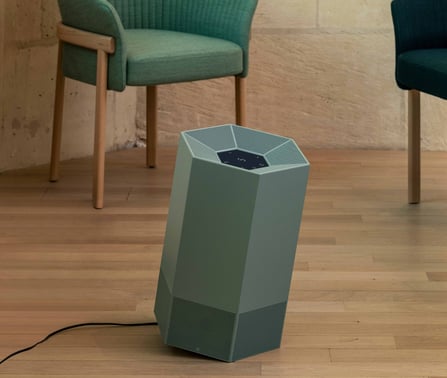 Shield and Shield Compact air purifiers can be placed at care homes in patients’ rooms as well as in shared spaces like treatment rooms, physio areas, common areas, TV rooms and hallways in order to protect their occupants from pollutants in the air