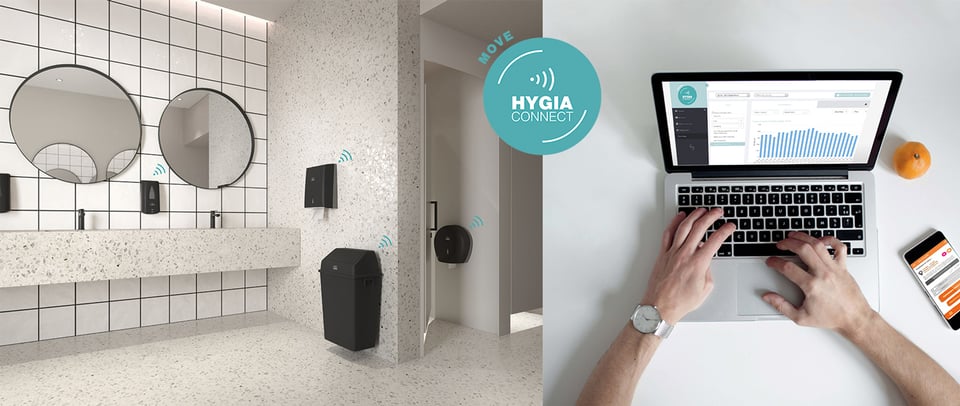 Connected hygiene solution