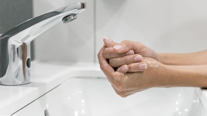 hand hygiene is largely based on hand washing possible with JVD soap dispensers